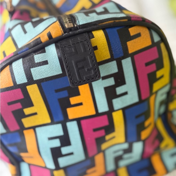 Fendi Multicolor Logo Duffel Bag - Picture 5 of 16